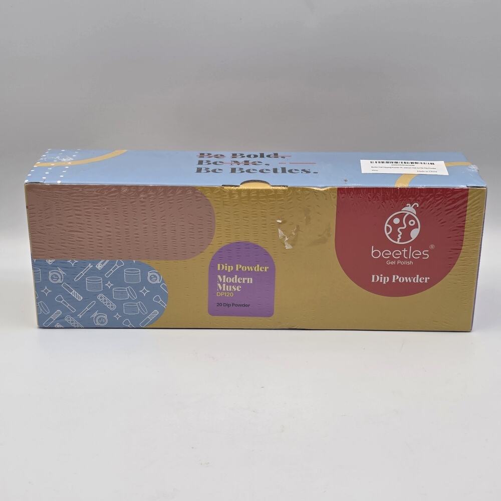 Beetles 20Pcs Dip Powder Nail Kit Modern Muse Sealed New